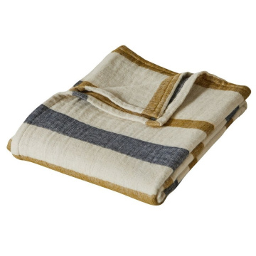 Плед Blanc des Vosges Plaid Alizes Olive ALIZES-OLIVE