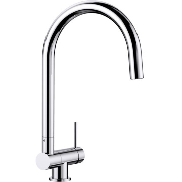 Кухонный смеситель Blanco Coressa-F Lever Right Galvanic Chrome 521543