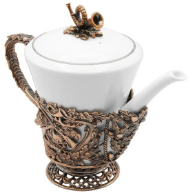 Чайник заварочный Кольчугинский Мельхиор KM109119