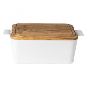 Емкость для хранения хлеба Casafina Ensemble Bread Box Gift Rectangular Oak DX401-WHI