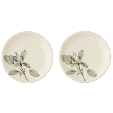 2 десертные тарелки Nuova Cer Rosemary Piatto dessert 9120/4-2RSM