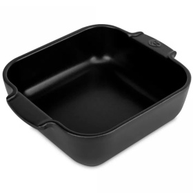 Форма для запекания Peugeot Appolia Plat four céramique individuel carré noir satin 61562