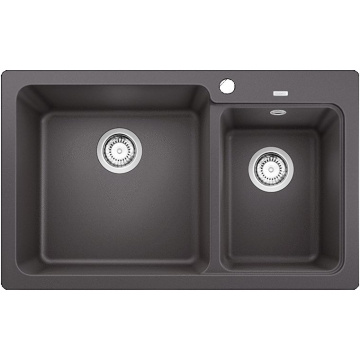 Кухонная мойка Blanco Naya 8 Silgranit Rock Grey 519647
