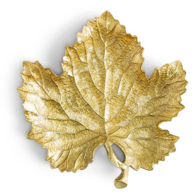 Блюдо для закусок Michael Aram New Leaves Grape Leaf Snack Plate 175652