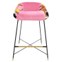 Барный стул Seletti High Stool Pink Lipsticks 16172. фото 1