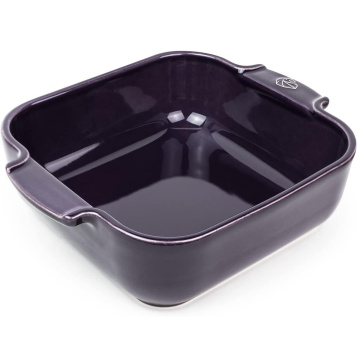 Форма для запекания Peugeot Appolia Plat four c&eacute;ramique carr&eacute; aubergine 61067