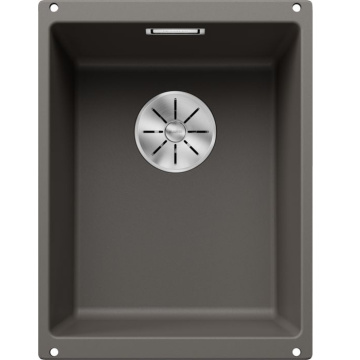 Кухонная мойка Blanco Subline 320-U Silgranit InFino Volcano Grey 527343