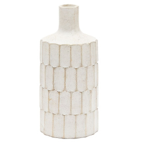 Ваза La Forma Arisa Papier-Mache White Vase LF-205527
