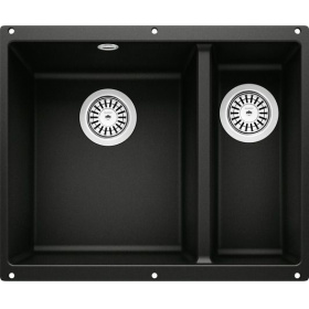 Кухонная мойка Blanco Rotan 340/160-U Silgranit Black 526096