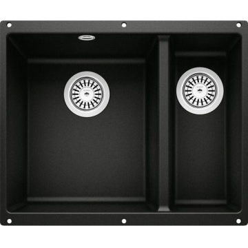 Кухонная мойка Blanco Rotan 340/160-U Silgranit Black 526096