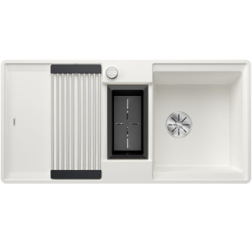 Кухонная мойка Blanco Adira 6 S-F Silgranit White 527613