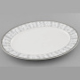 Блюдо овальное Leander Sabina Šedý Ornament 02111523-1013. фото 1