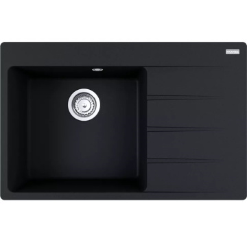 Кухонная мойка Franke Centro CNG 611/211-78 TL Fragranite Left Black Matt 114.0639.726