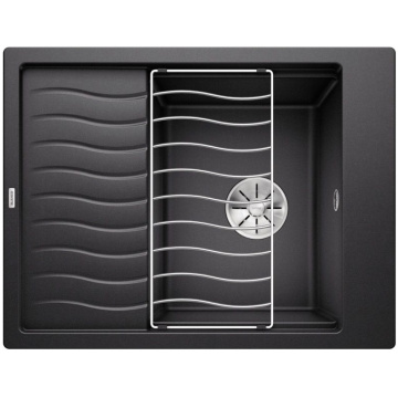 Кухонная мойка Blanco Elon 45 S Silgranit InFino Anthracite 524814