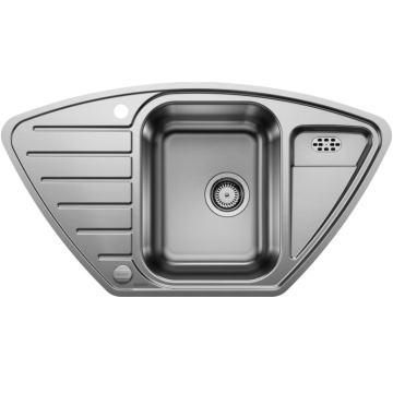 Кухонная мойка Blanco Lantos 9 E-IF Stainless Steel Brushed Finish 516277