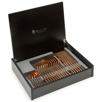 Набор столовых приборов Belo Inox Impala Rose Gold Cutlery Set IPRG