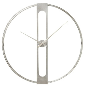 Настенные часы KARE Wanduhr Clip Silber 61479