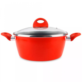 Кастрюля с крышкой Vitrinor Pomodoro Low Casserole 02107960