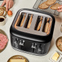 Тостер KitchenAid 4-Slice Toaster Black Matte KMT4109BM. фото 10