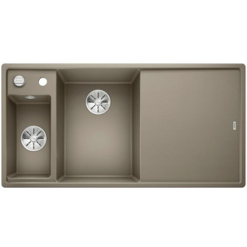 Кухонная мойка Blanco Axia III 6S Silgranit InFino Tartufo 524650