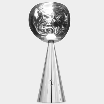 Настольная лампа Tom Dixon Melt Portable Polished Silver MEPO01SSUN