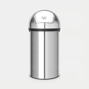 Ведро для мусора Brabantia Push Bin Matt Steel 484520