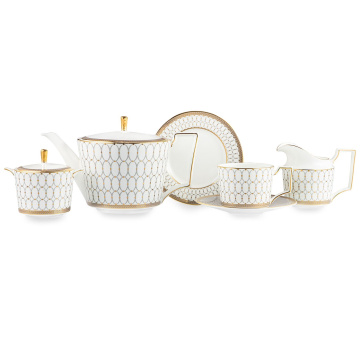Чайный сервиз Wedgwood Renaissance Grey Tea Set 1065316-Tea set 6/21