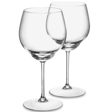 2 бокала для красного вина Klimchi Shadows Red Wine Glass Cloudless Clear Set 25143/460-01/00