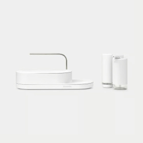 Набор для мытья посуды Brabantia Organiser Set SinkStyle Mineral Fresh White 227929