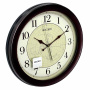 Настенные часы Seiko Quartz Wall Clock QXA709BT. фото 3
