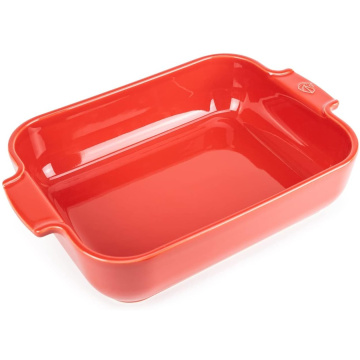 Форма для запекания Peugeot Appolia Plat four c&eacute;ramique rectangle rouge 60053