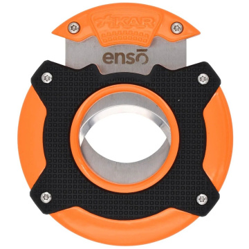 Сигарный каттер XiKar Ensō Round Cigar Cutter Orange XI-500OR