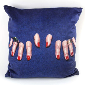 Подушка Seletti Cushion Fingers With Plume Padding 02311