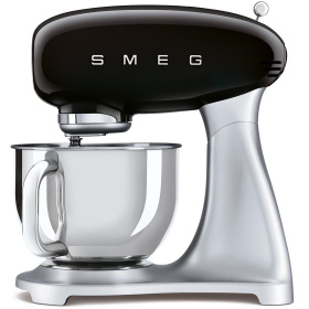 Миксер планетарный Smeg Impastatrice 50's Style Nero SMF02BLEU