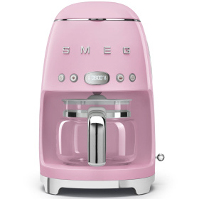 Кофеварка капельная Smeg Macchina da Caffè Filtro 50's Style Rosa DCF02PKEU