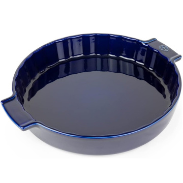 Форма для пирога Peugeot Appolia Tourti&egrave;re c&eacute;ramique bleu profond 60411
