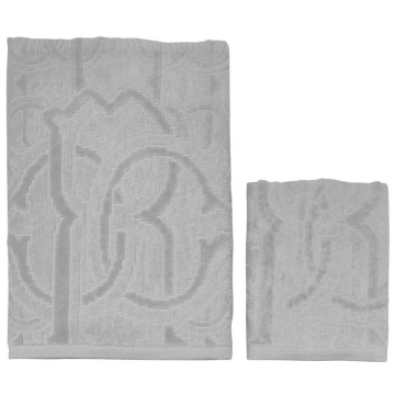 Набор полотенец Roberto Cavalli Araldico Cotone Set di asciugamani Grigio RCV/441123