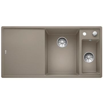 Кухонная мойка Blanco Axia III 6S Silgranit InFino Tartufo 523469
