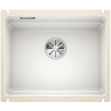 Кухонная мойка Blanco Etagon 500-U Ceramic PuraPlus Crystal White Glossy 525149