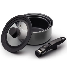 Набор посуды KitchenCraft MasterClass Smart Space Pan Set MCSPSPANSET3PC