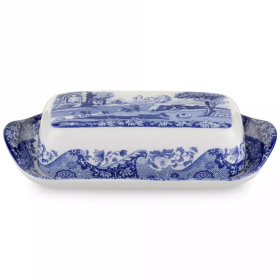 Маслёнка Spode Blue Italian Butter Dish BLI2850-X