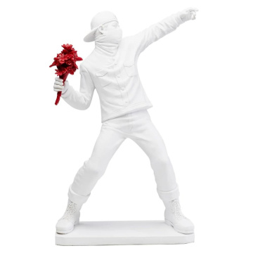 Фигурка KARE Deko Figur Street Art Bouquet Wei&szlig; 56374