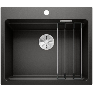 Кухонная мойка Blanco Etagon 6 Silgranit Black 525890
