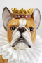 Фигурка KARE Deko Figur King Dog Braun 55069. фото 6