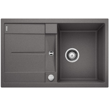 Кухонная мойка Blanco Metra 45S Silgranit Rock Grey 518868
