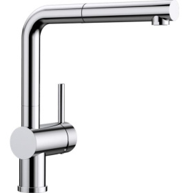 Кухонный смеситель Blanco Linus-S Galvanic Chrome 512402