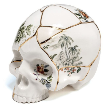 Фигурка Seletti Skull Kintsugi 09943