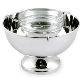 Икорница Edzard Kaviarschale Palma mit Glaseinsatz 3392