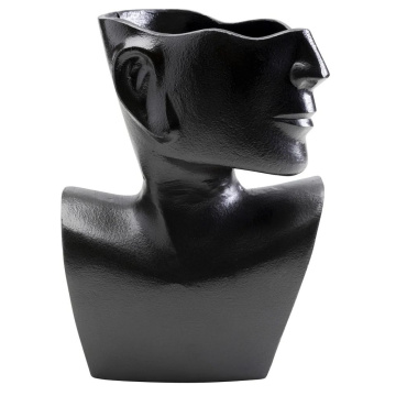 Ваза KARE Vase Rostro Side Schwarz 55218