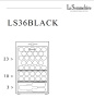 Винный шкаф La Sommeliere LS36BLACK. фото 3
